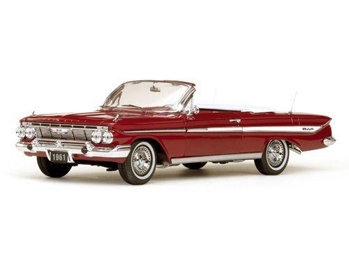 1961 Chevrolet Impala Open Convertible - Escala 1:18 - Sun Star